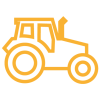 Picto tracteur jaune